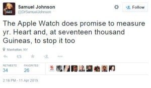 Samuel Johnson tweet