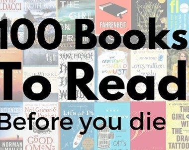 100 Books to Read Before You Die