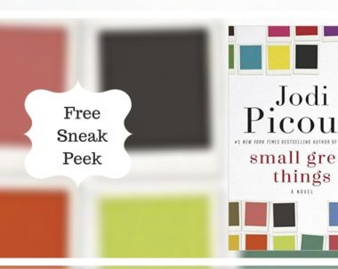 Free Sneak Peek: Jodi Picoult’s New Novel Small Great Things