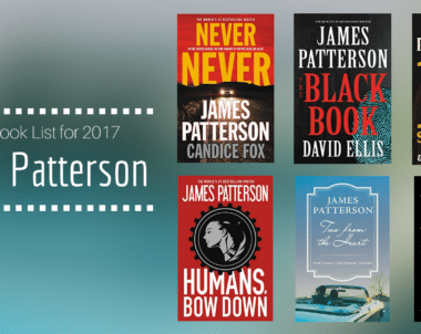 James Patterson New Book List for 2017