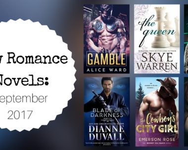 New Romance Novels: September 2017