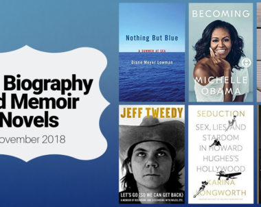 New Biography and Memoir Novels | November 2018