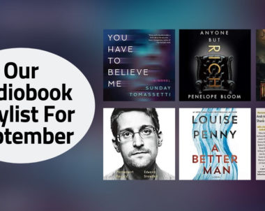 Our Audiobook Playlist For September | 2019