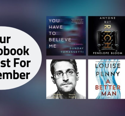 Our Audiobook Playlist For September | 2019