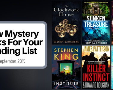 New Mystery Books For Your Reading List | September 2019