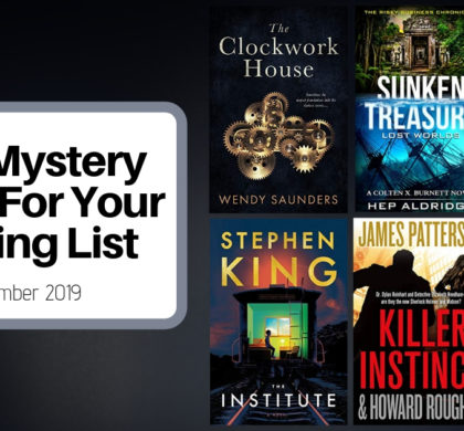 New Mystery Books For Your Reading List | September 2019