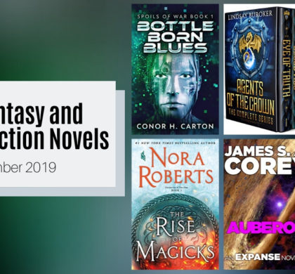 New Fantasy and Science Fiction Novels | November 2019