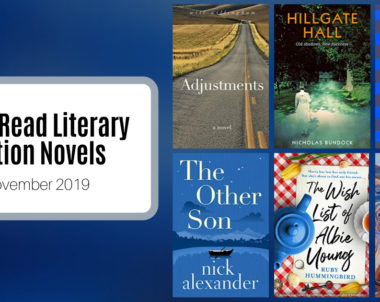 Must Read Literary Fiction Novels | November 2019