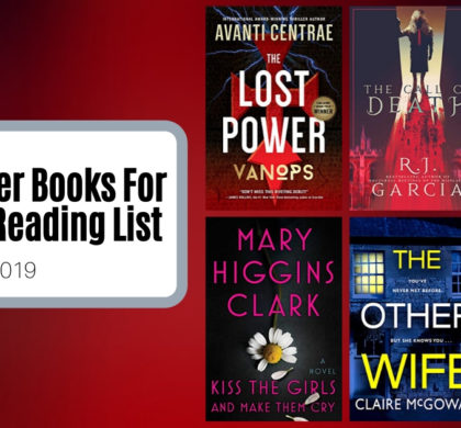 New Thriller Books For Your Fall Reading List | 2019