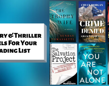 New Mystery and Thriller Novels For Your Reading List | March 2020