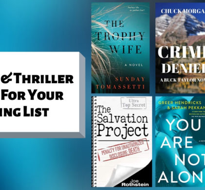 New Mystery and Thriller Novels For Your Reading List | March 2020