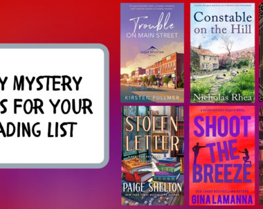 New Cozy Mystery Books For Your Reading List | Spring 2020