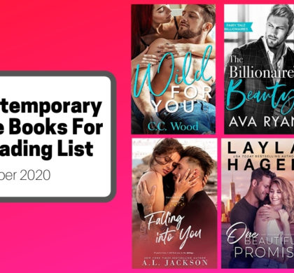 New Contemporary Romance Books For Your Reading List | October 2020