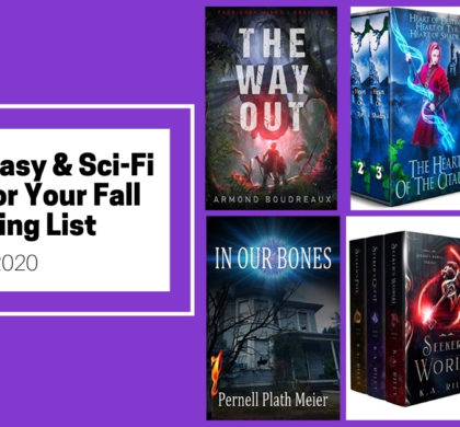 New Fantasy and Sci-Fi Books For Your Fall Reading List | 2020