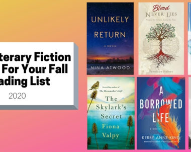 New Literary Fiction Books For Your Fall Reading List | 2020