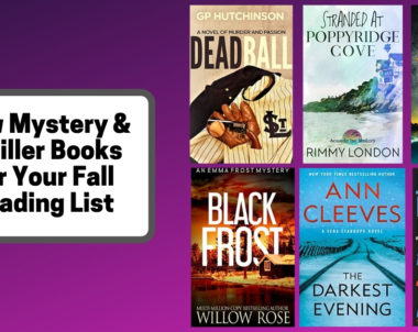 New Mystery & Thriller Books For Your Fall Reading List | 2020