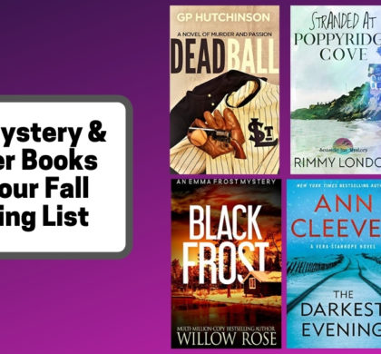 New Mystery & Thriller Books For Your Fall Reading List | 2020