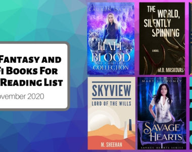 New Fantasy and Sci-Fi Books For Your Reading List | November 2020