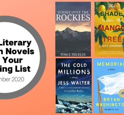 New Literary Fiction Novels For Your Reading List | November 2020