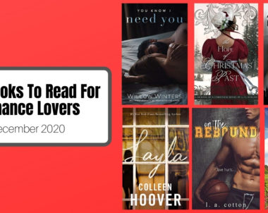 New Books To Read For Romance Lovers | December 2020