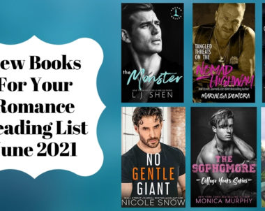 New Books For Your Romance Reading List | June 2021