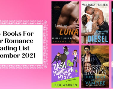 New Books For Your Romance Reading List | September 2021