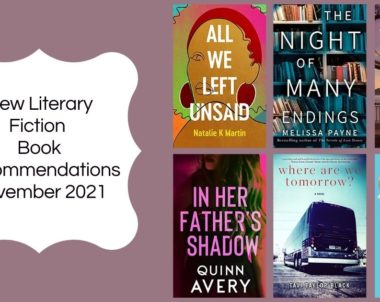 New Literary Fiction Book Recommendations | November 2021