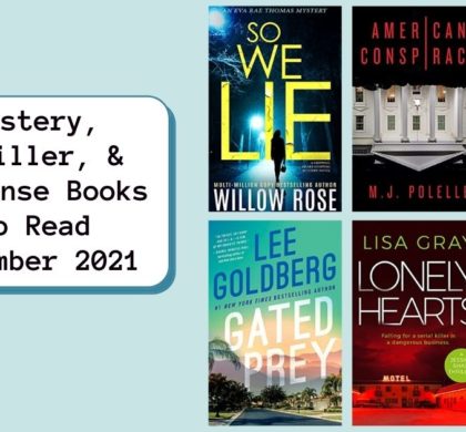 Mystery, Thriller, & Suspense Books to Read | November 2021