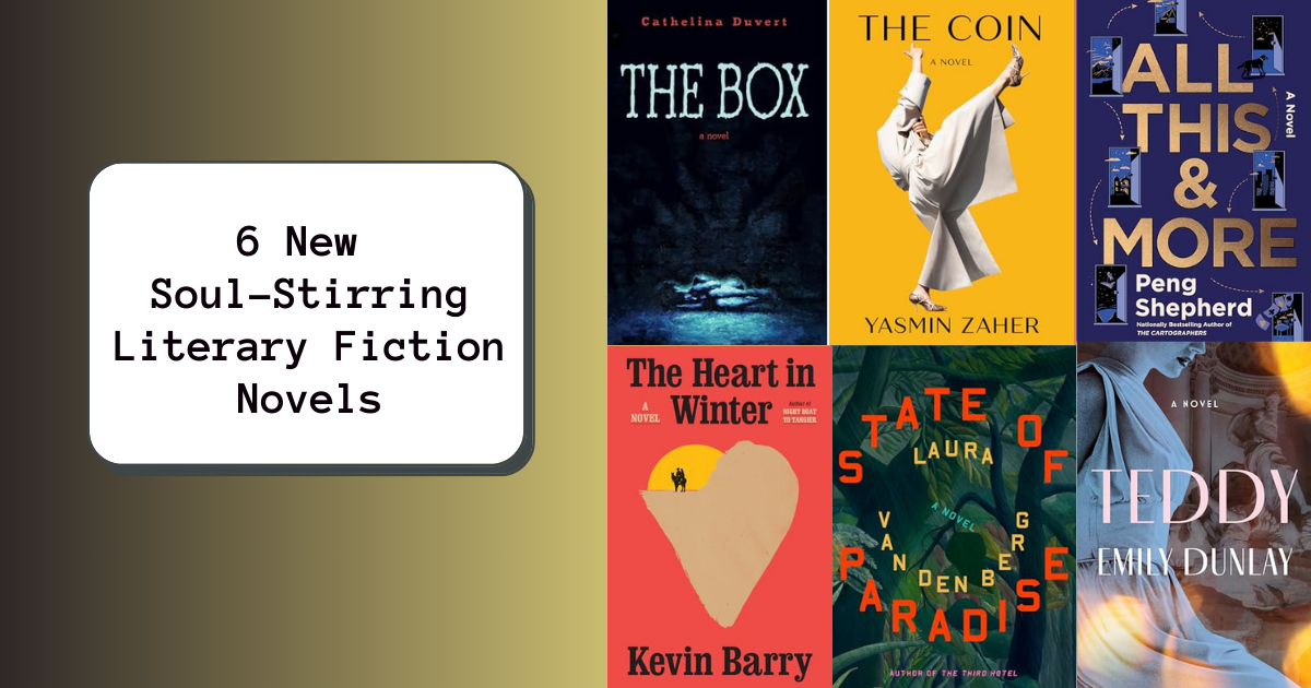 6 New Soul-Stirring Literary Fiction Novels