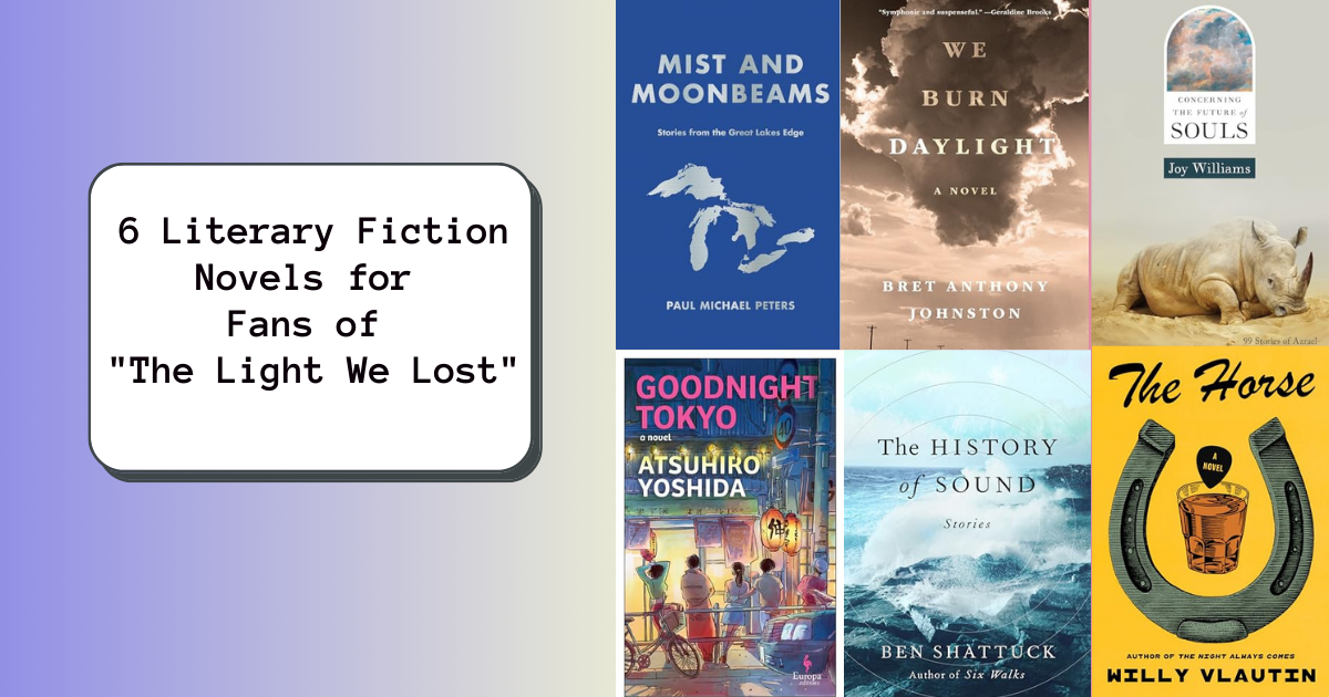 6 Literary Fiction Novels for Fans of “The Light We Lost”