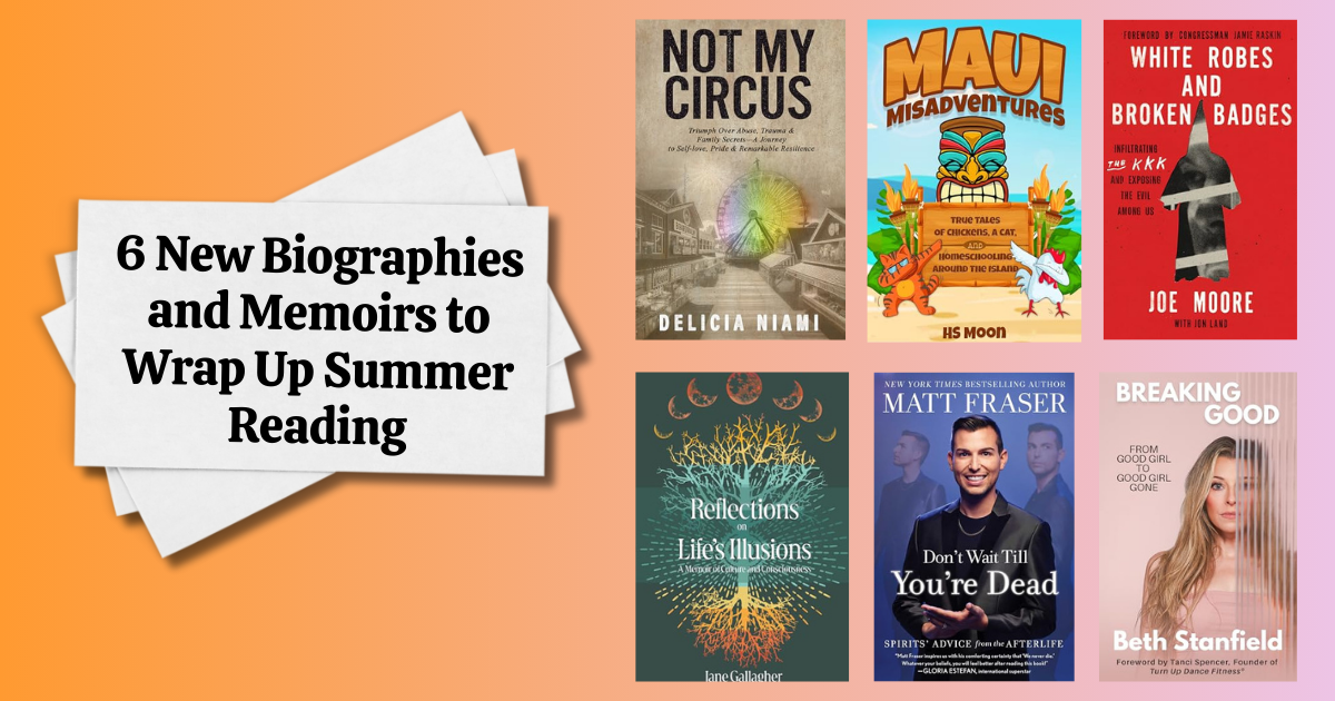 6 New Biographies and Memoirs to Wrap Up Summer Reading