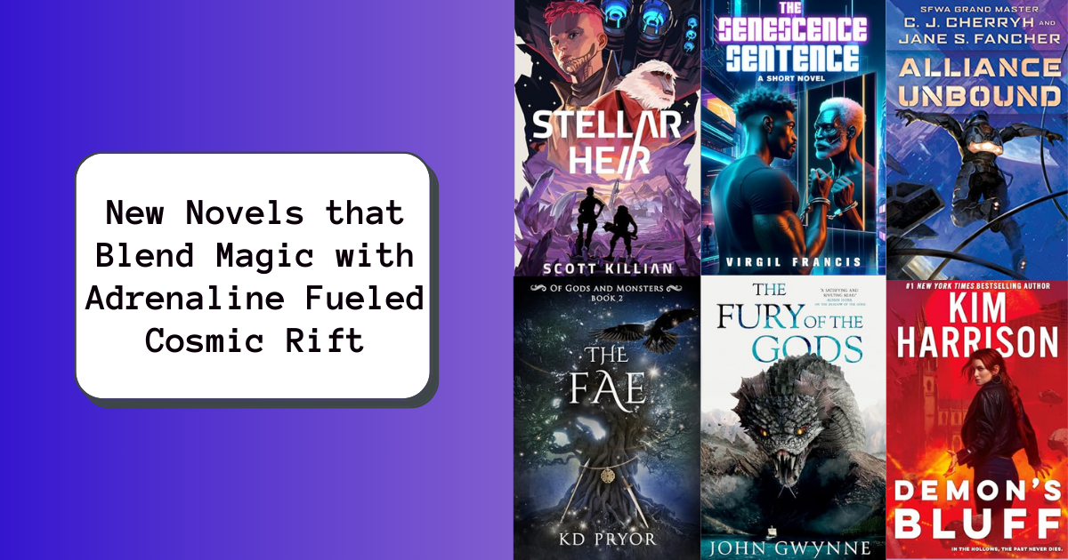 New Novels that Blend Magic with Adrenaline Fueled Cosmic Rift