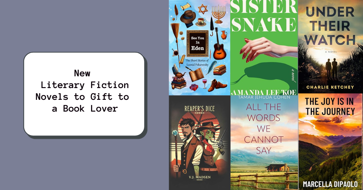 New Literary Fiction Novels to Gift to a Book Lover