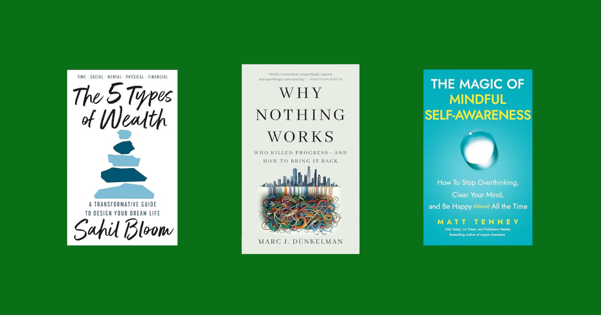 New Business and Finance Books to Read | February 18